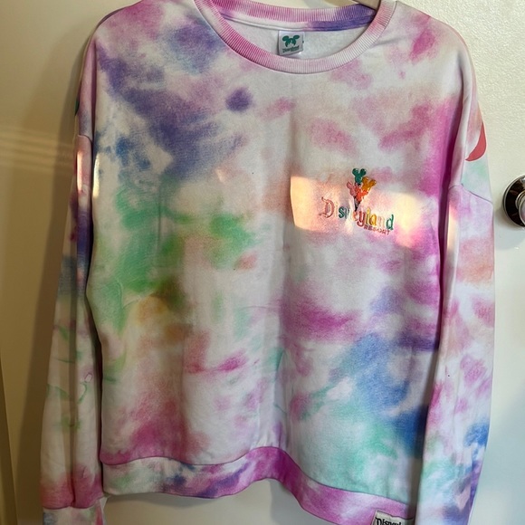 Disney Tops - Disneyland “Spirit Jersey” Look Fleece Sweater